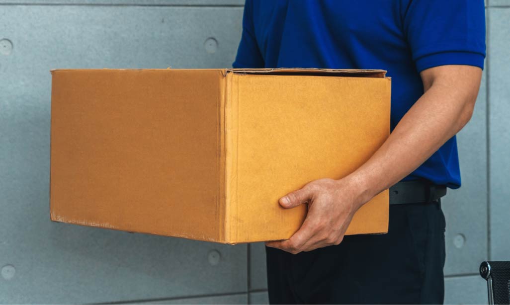 宅配業者専用出入口